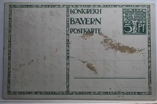 AK Bayern Königreich Bayern 1821 - 1911 #PH863