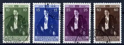 Liechtenstein 348-351 gestempelt #HX054