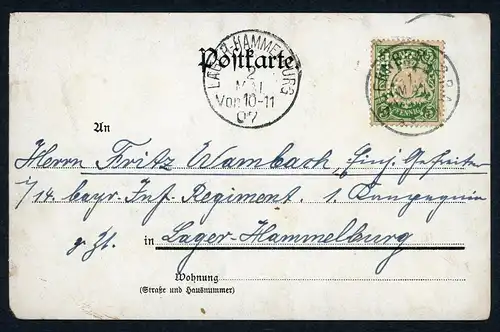 AK Nürnberg Bleistiftfabrik H. C. Kurz, Total-Ansicht 1907 #HU333