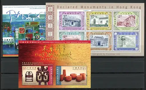 HongKong-China Block 180-182 postfrisch #HX189