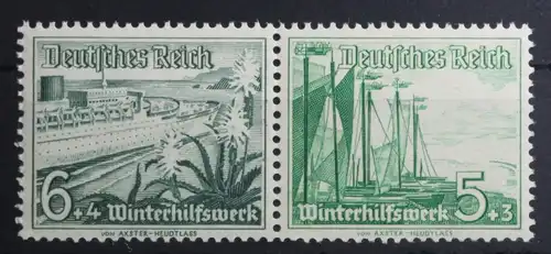 Deutsches Reich Zd W123 postfrisch Zusammendrucke #TZ284