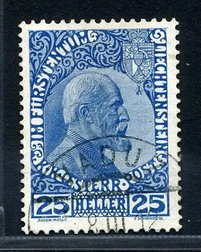 Liechtenstein MiNr 3 x gestempelt €60 #HX059