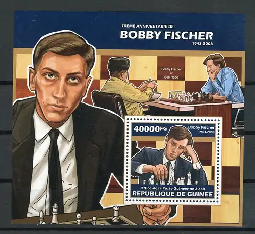 Guinea Block 2315B postfrisch Schach #GB201