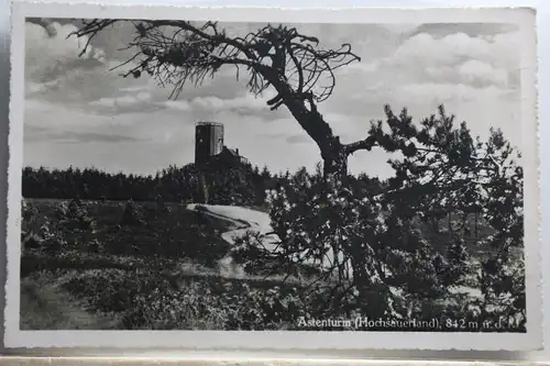 AK Winterberg (Hochsauerland) Astenturm 842 m ü. d. M. 1952 #PH911