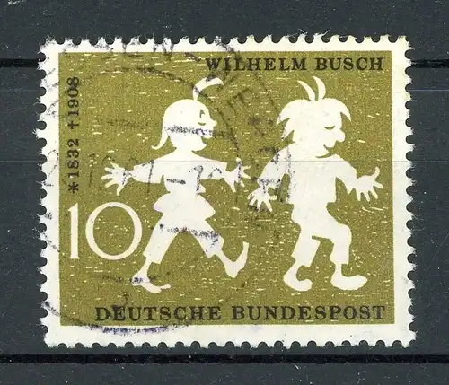 Bund Plattenfehler 281 I gestempelt geprüft Schlegel #HX151