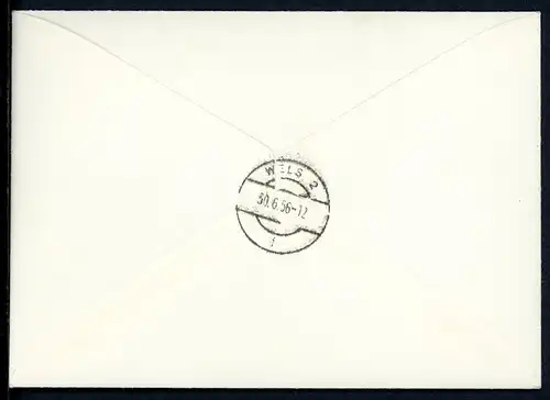 Liechtenstein 342-345 R-Brief, Ankunftsstempel Ersttagesbrief/FDC #HX030