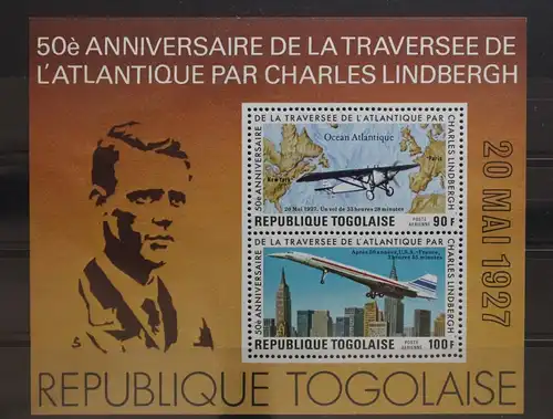 Togo Block 116 mit 1231-1232 postfrisch #UA698