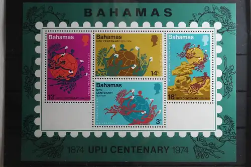 Bahamas Block 10 mit 366-369 postfrisch #UF648