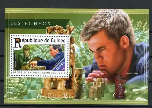 Guinea Block 2511 postfrisch Schach #GB190