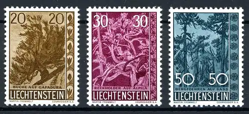 Liechtenstein 399-401 postfrisch #HX033