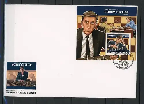 Guinea Block 2315 Schach Ersttagesbrief/FDC #Scha5291