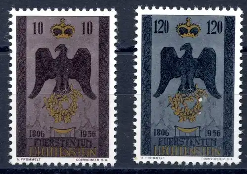 Liechtenstein 346-347 postfrisch #HX056