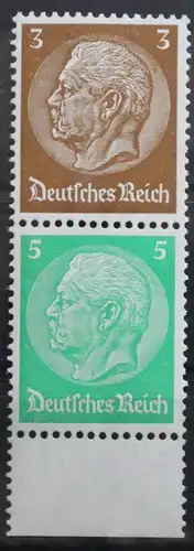 Deutsches Reich Zd S127 postfrisch Zusammendrucke #TZ422