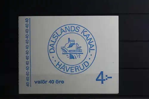 Schweden 599 D postfrisch als Markenheftchen #UH134