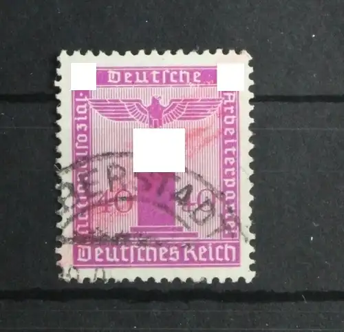 Deutsches Reich Dienstmarken 154 gestempelt schön gestempelt #UF793