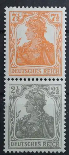 Deutsches Reich Zd S13 postfrisch Zusammendruck #UG244