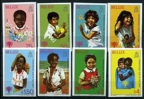 Belize 475-482 postfrisch Jahr des Kindes #IA092