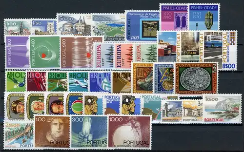 Portugal Jahrgang 1972 postfrisch #IA123