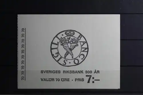 Schweden 604 D postfrisch als Markenheftchen #UH138