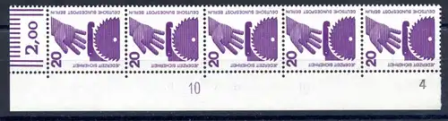 Berlin 404 DZ 10 postfrisch #IA115