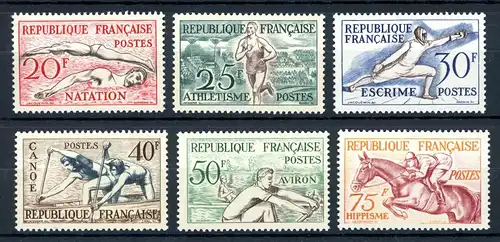 Frankreich 978-83 postfrisch Sport #IA169