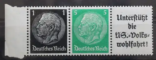 Deutsches Reich Zd W72 postfrisch Zusammendrucke #TZ440