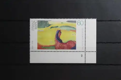 BRD 1617 postfrisch als Eckrand mit Formnummer 2 #UH737