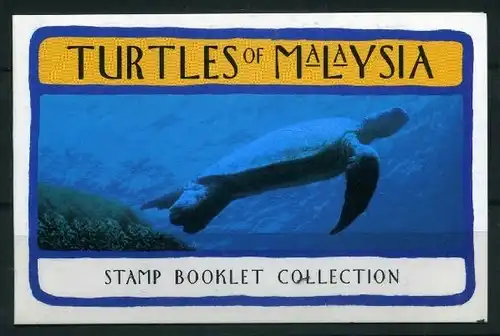 Malaysia 571-572 postfrisch Markenheftchen Schildkröten #HX337