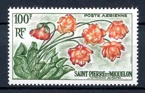 St. Pierre und Miquelon 393 postfrisch Blumen #HX250