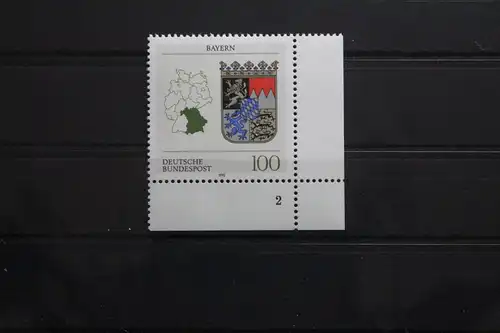 BRD 1587 postfrisch als Eckrand mit Formnummer 2 #UC515