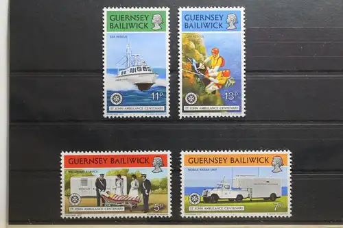 Großbritannien Guernsey 153-156 postfrisch #UH974