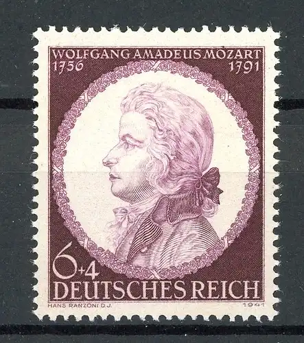 Deutsches Reich Plattenfehler 810 II postfrisch geprüft Schlegel #IA230