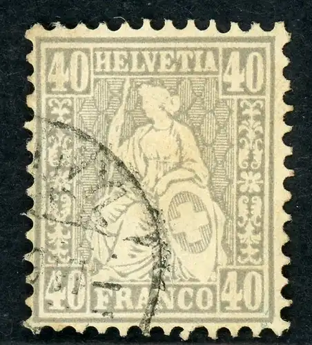 Schweiz 34 a gestempelt #IA009