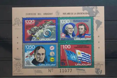 Uruguay Block 26 mit 1359-1362 postfrisch #UL010