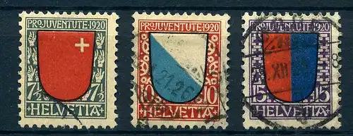 Schweiz 153-155 gestempelt #HX439