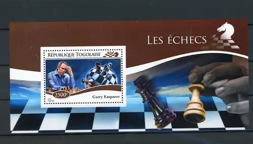 Togo Block 1114 postfrisch Schach #FW856