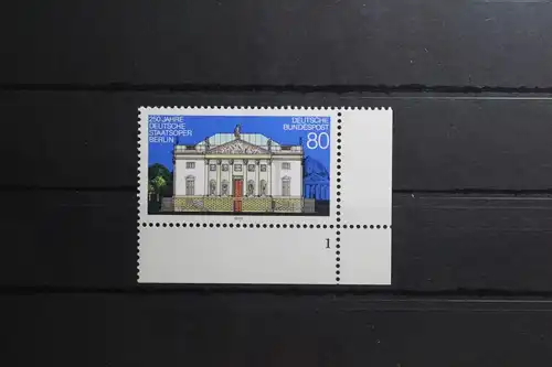 BRD 1625 postfrisch als Eckrand mit Formnummer 1 #UJ050