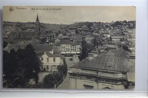 AK Verviers Bas de la rue de la Concorde #PI016