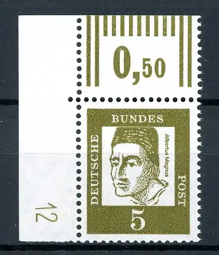 Bund 347 y DZ 12 postfrisch #HX419