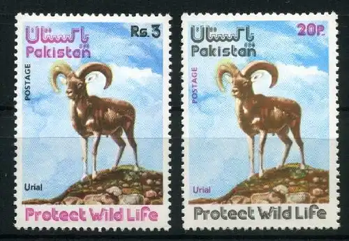 Pakistan 396-397 postfrisch Wildtiere #HX334