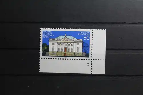 BRD 1625 postfrisch als Eckrand mit Formnummer 2 #UJ040