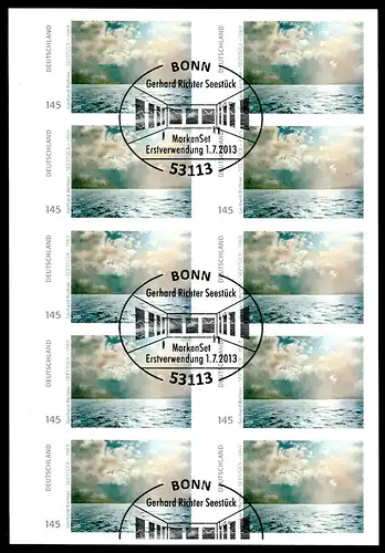 Bund Folienblatt 32 Kunst Ersttagssonderstempel #GM947