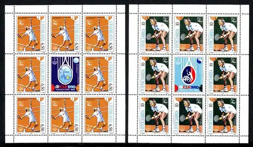 Jugoslawien Kleinbögen 2419-2420 postfrisch Tennis #IN982