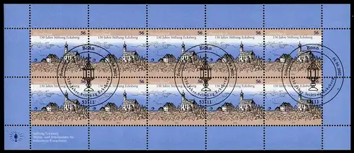 Bund Zehnerbogen 2246 Bonn Ersttagssonderstempel #IN869