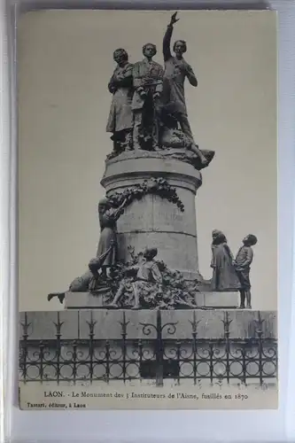 AK Laon Le Monument des 3 Unstiteurs de l'Aisne #PI009