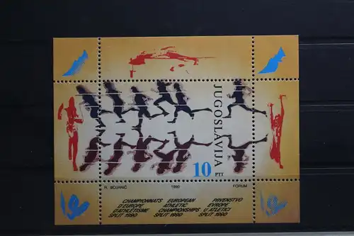 Jugoslawien Block 37 mit 2436 postfrisch #UH836