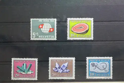 Schweiz 674-678 postfrisch #UI437