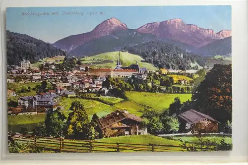 AK Berchtesgaden mit Unterberg (1973m) #PI082