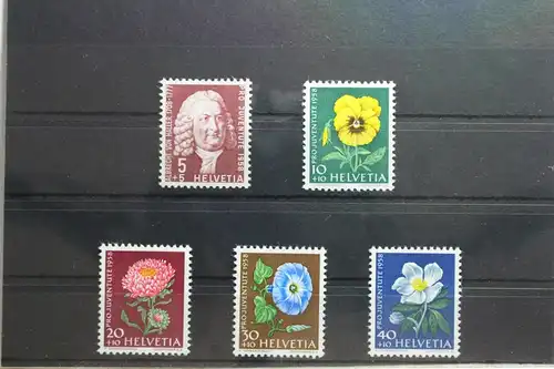 Schweiz 663-667 postfrisch #UI433