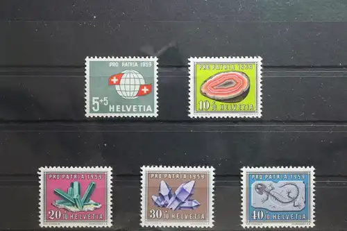 Schweiz 674-678 postfrisch #UI435